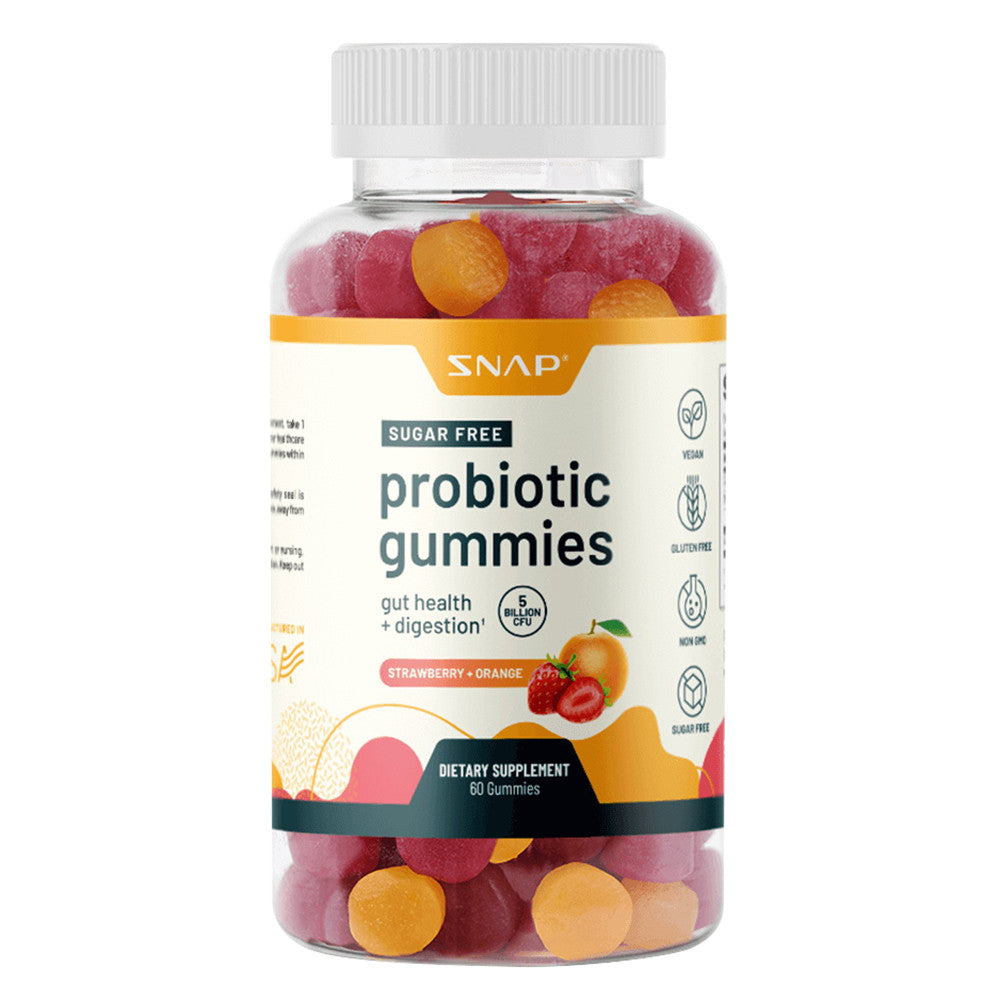 Snap Supplements Probiotic Gummies, 60 Ea